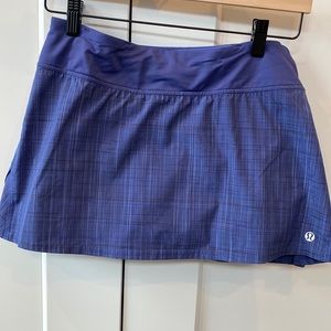 Lululemon Skort with sassy pleated back